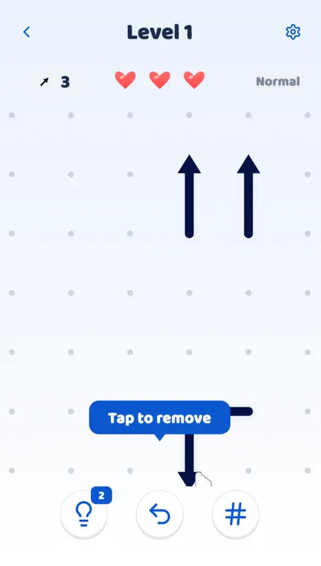 Arrow Puzzle gameplay screenshot 1