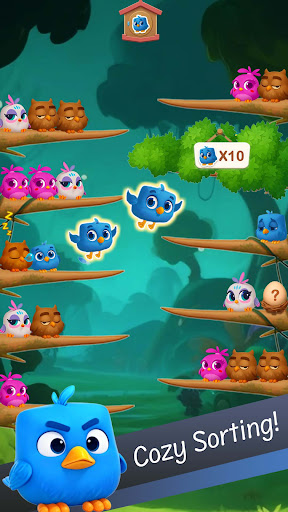Chirpy Sort: Bird Color Puzzle screenshot 5