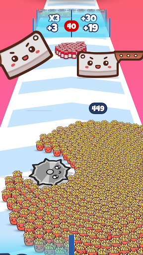 Food Run - Crowd Control Game screenshot 3