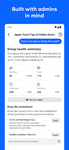 Forum, a Facebook app screenshot 4