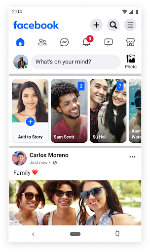 Facebook Lite screenshot 1