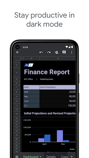Google Sheets screenshot 4