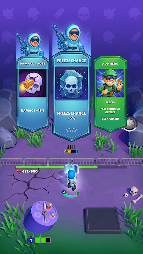 Bullet Heroes: TD RPG Shooter screenshot 3