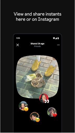 Instants, an Instagram app screenshot 5
