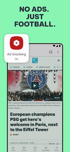 Opera: Private Web Browser screenshot 4