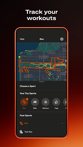 Strava: Run, Bike, Walk screenshot 1