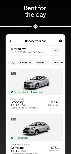 Uber - Request a ride screenshot 5