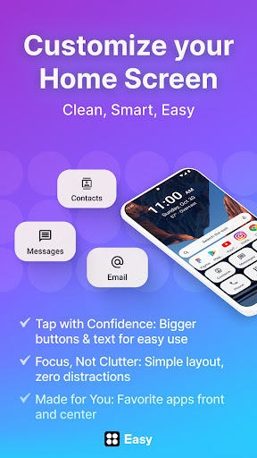 Easy Homescreen screenshot 1