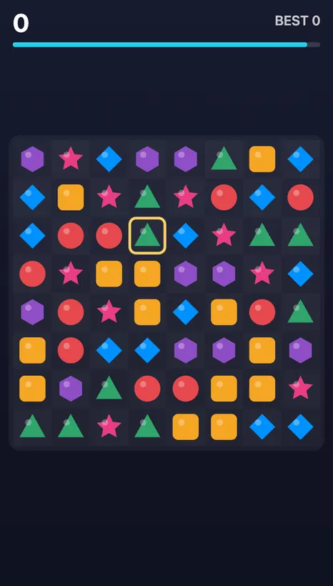 Gem Cascade gameplay screenshot 1