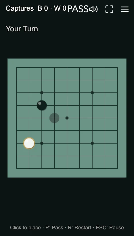 Lattice Go gameplay screenshot 1