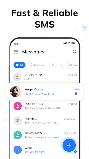 Messages: Text SMS Home App screenshot 1