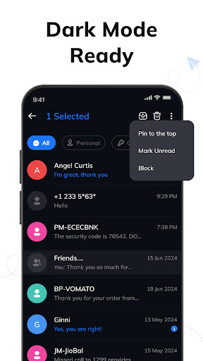 Messages: Text SMS Home App screenshot 6