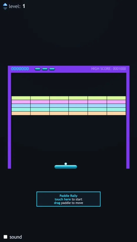 Paddle Rally gameplay screenshot 1