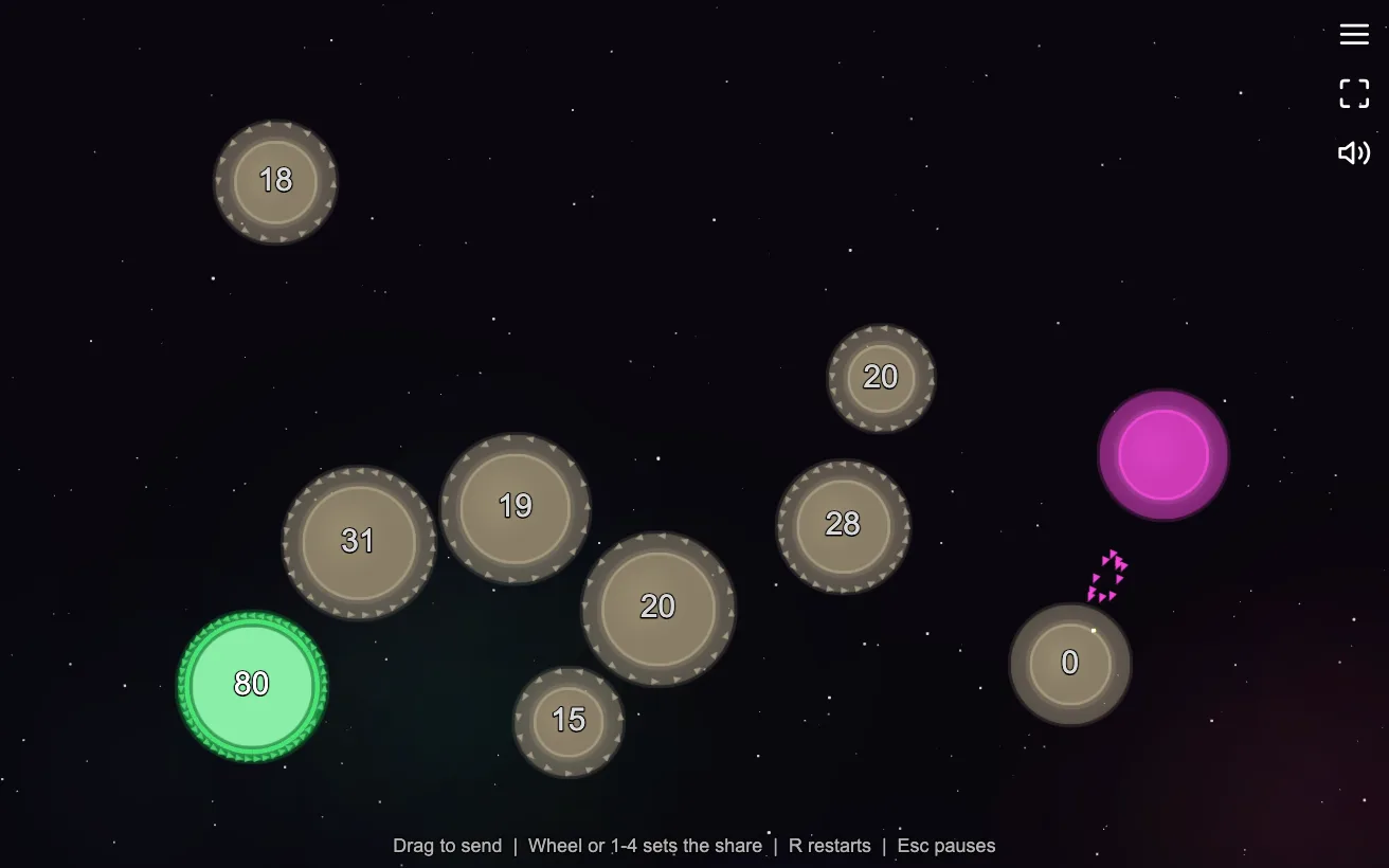 Planet Siege gameplay screenshot 1