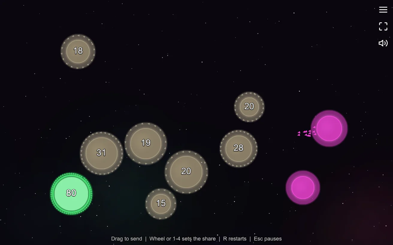 Planet Siege gameplay screenshot 2