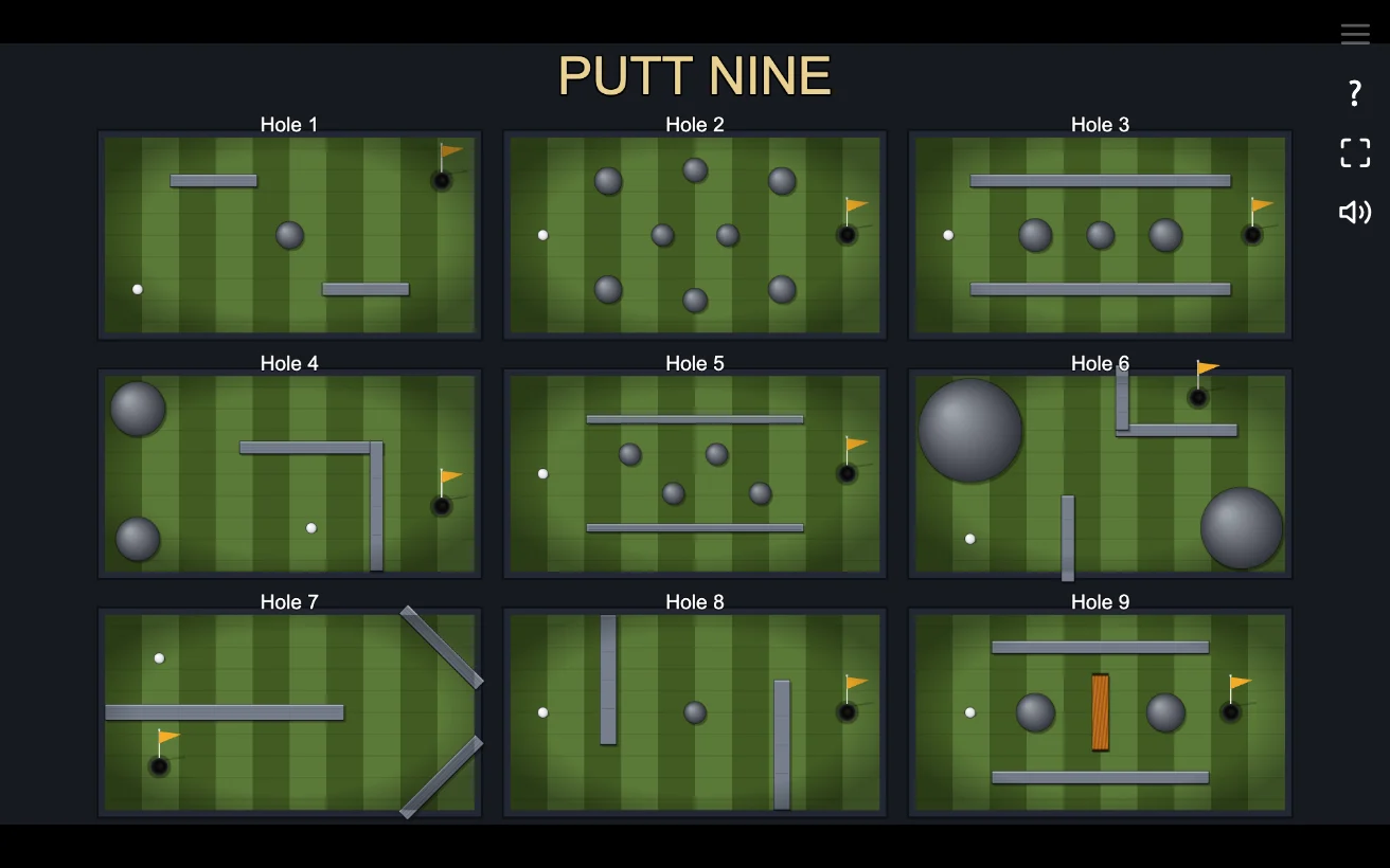 Putt Nine gameplay screenshot 1